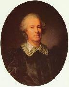 GREUZE, Jean-Baptiste Portrat des Randon de Boisset, Oval oil painting reproduction